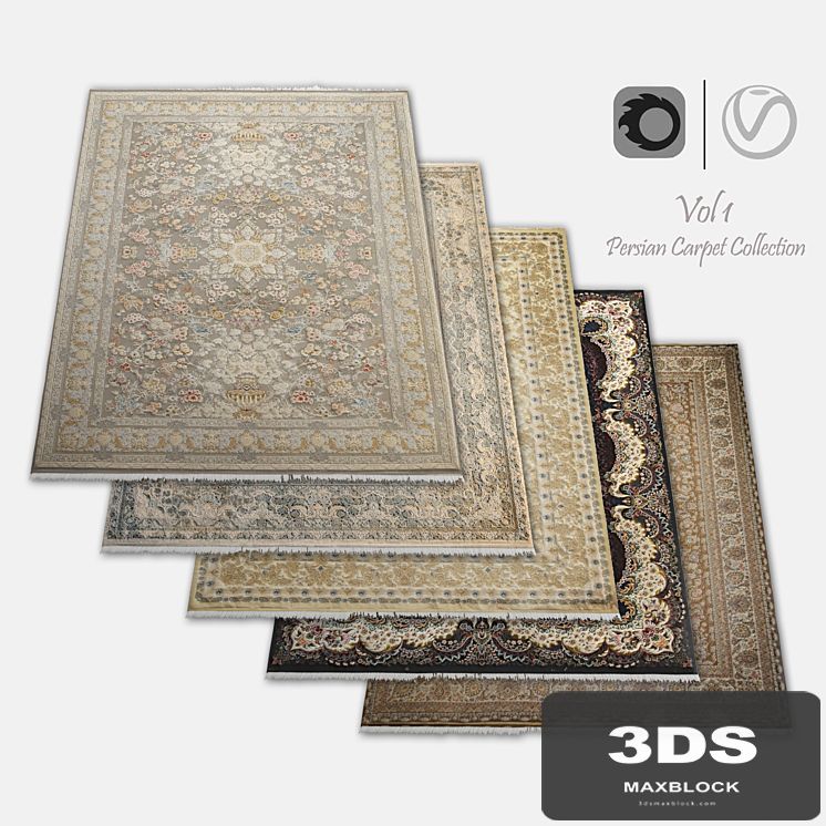 Persian Carpet Collection-vol1-4k texture