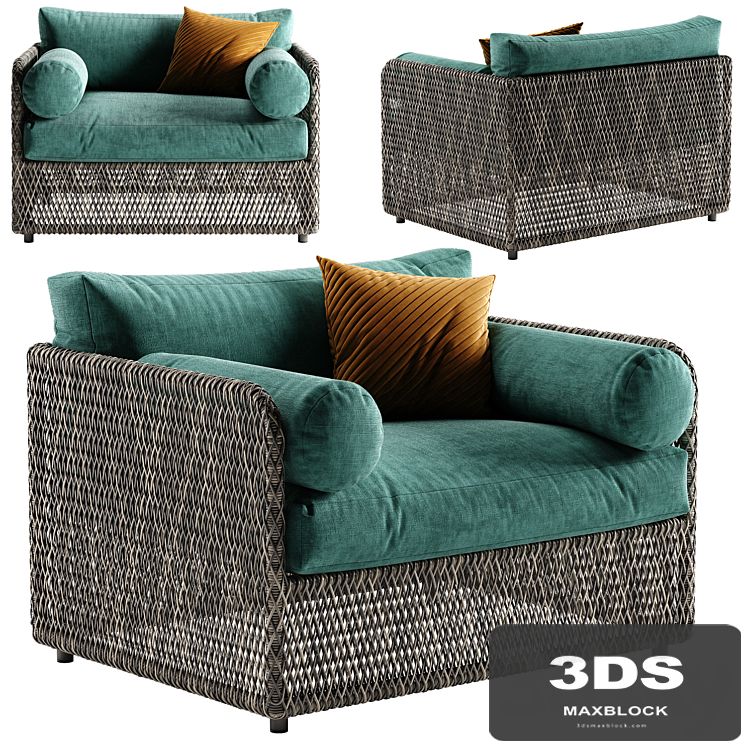 West elm coastal armchair
