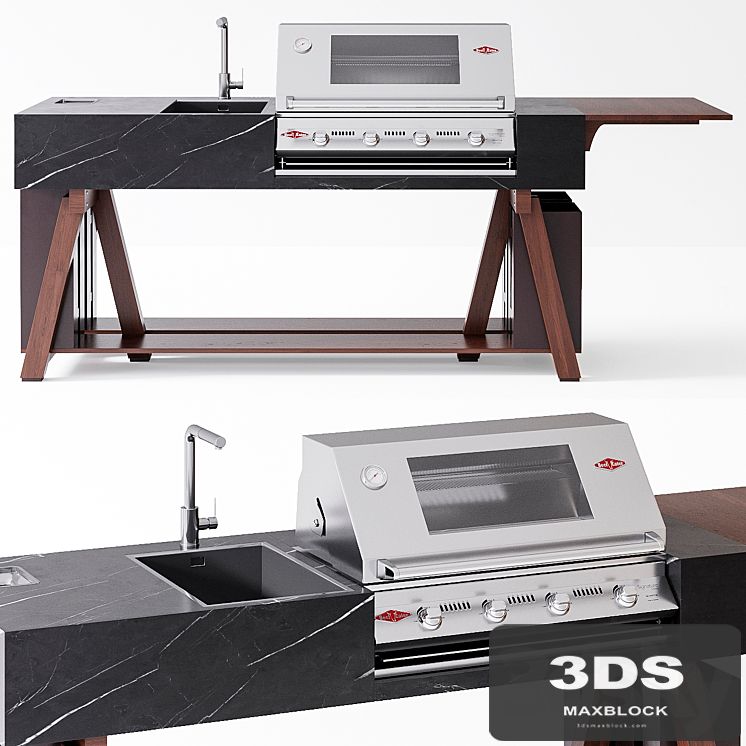 OCQ BBQube Outdoor kitchen