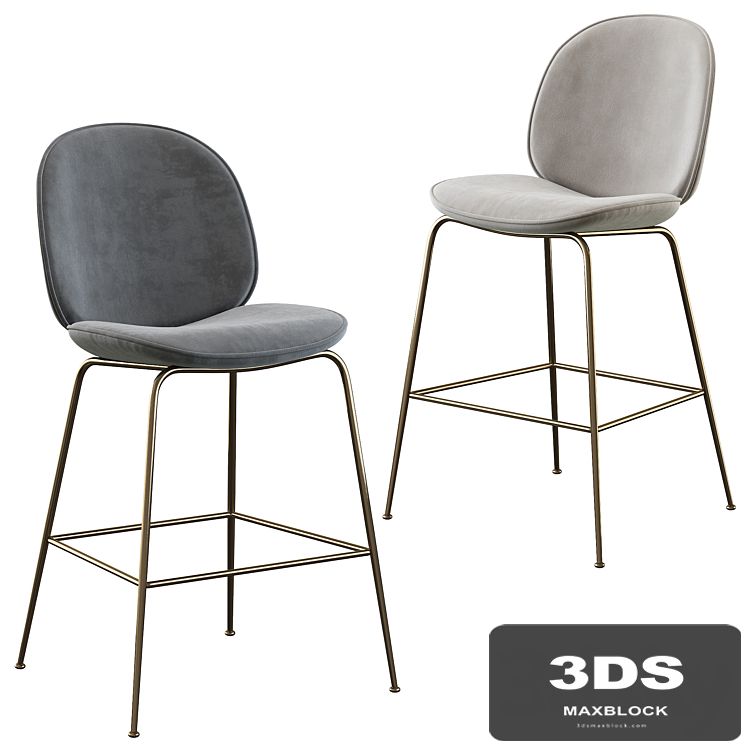 Gubi Beetle Bar Stool & Counter Stool
