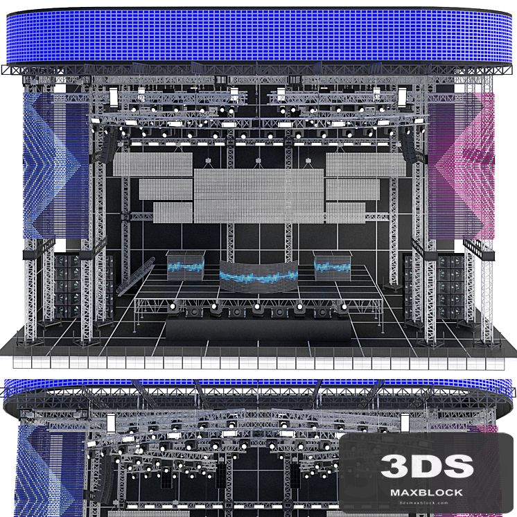 EDM Concert Stage 2