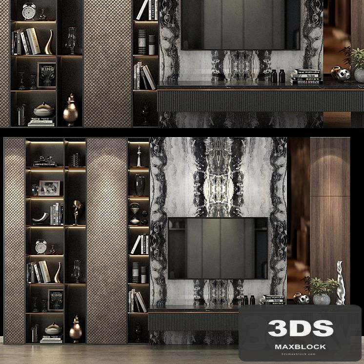 TV shelf 091