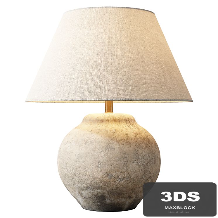 Zara Home - The lamp with ceramic base and aged effect