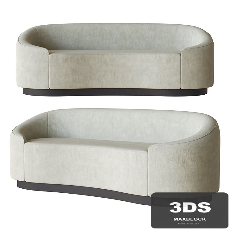 Petite Curved Sofa Global Home