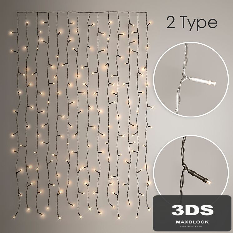Light bulb garland