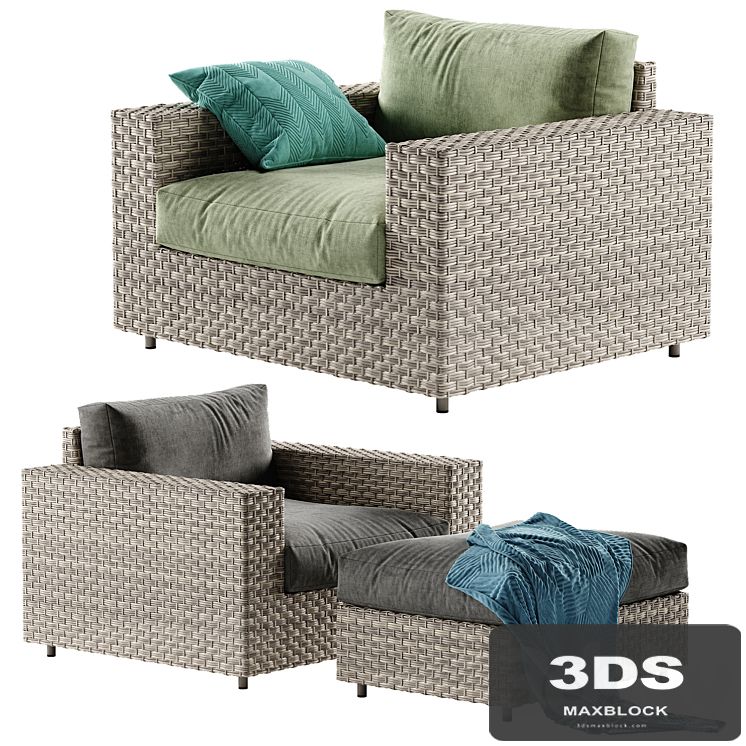 West elm urban armchair
