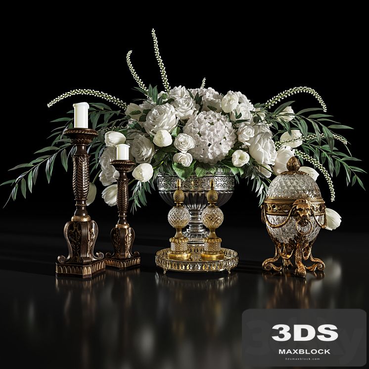 Decoration Set 28 Elegant and Antique.
