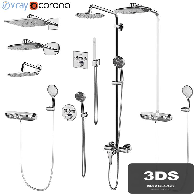 Shower systems GROHE set 97