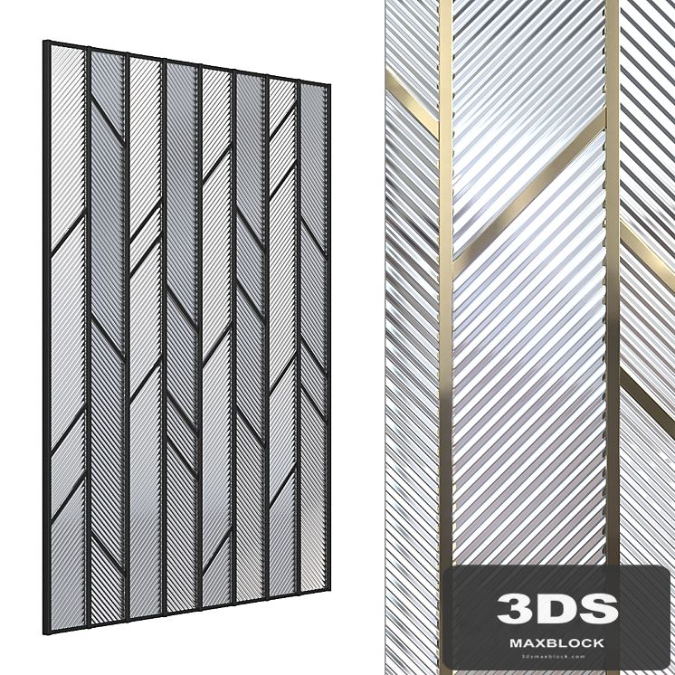Glass partition