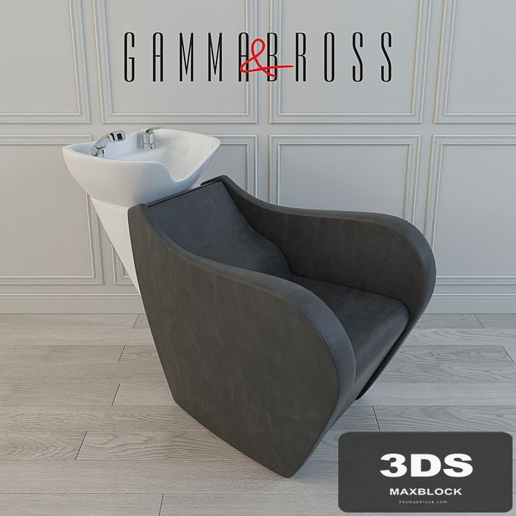 Barber washing Gamma & Bross SpA