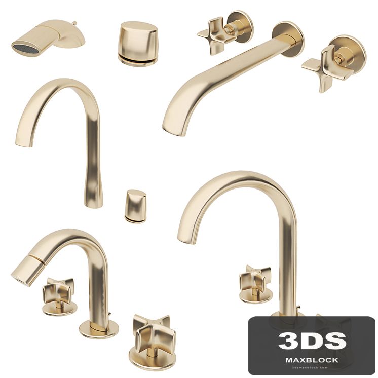 Faucets Armani Roca Set_2