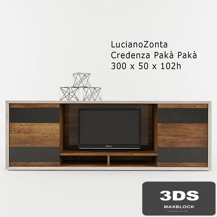 Wardrobe LucianoZonta TV, books