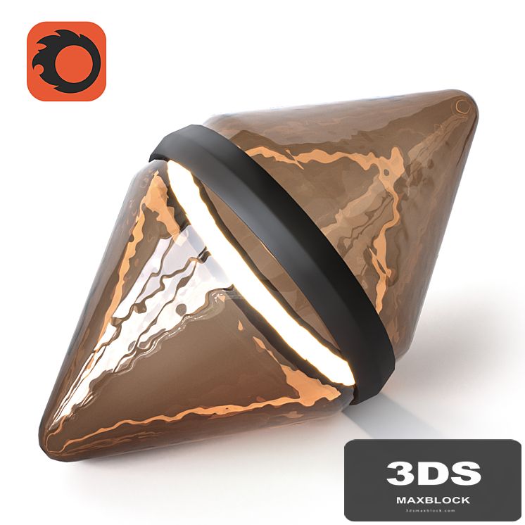 Floor lamp Hollow by Dan Yeffet