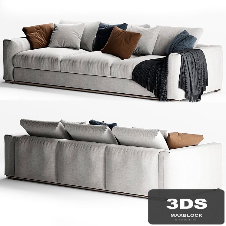 Flexform Asolo 3 seater sofa