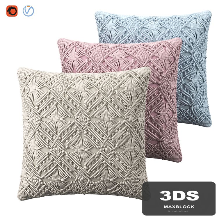 Decorative Cushions Esenkoy Cotton Geometric Pattern