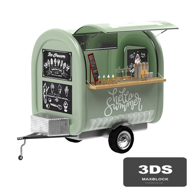 Food truck ice cream