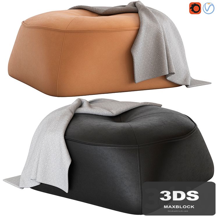 Globewest Natadora Arbor Ottoman