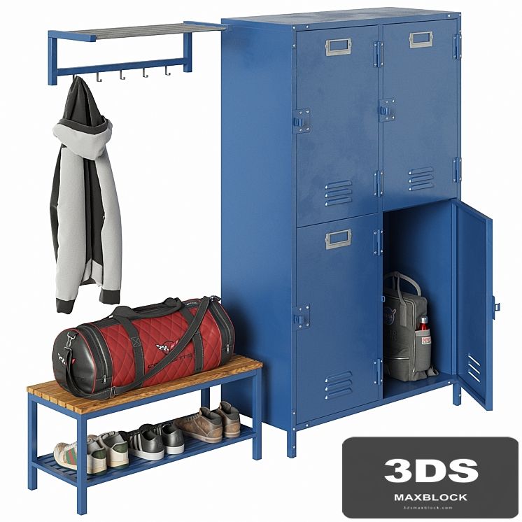 Gym locker room