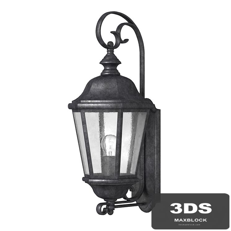 Outdoor wall lamp