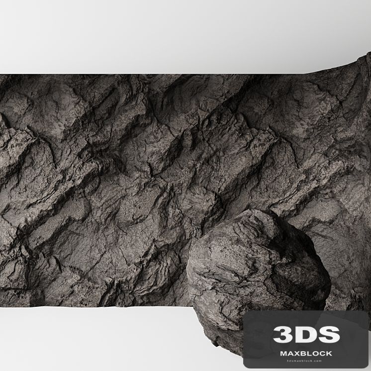 Rock cliff wall No. 4