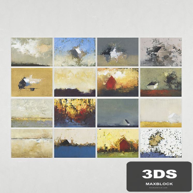 Oil Painting Landscape Painting by Seminary Road