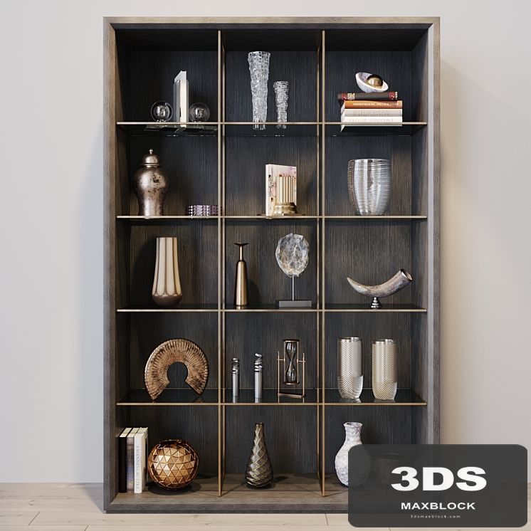 EICHHOLTZ CABINET HENNESSEY WITH DECORS