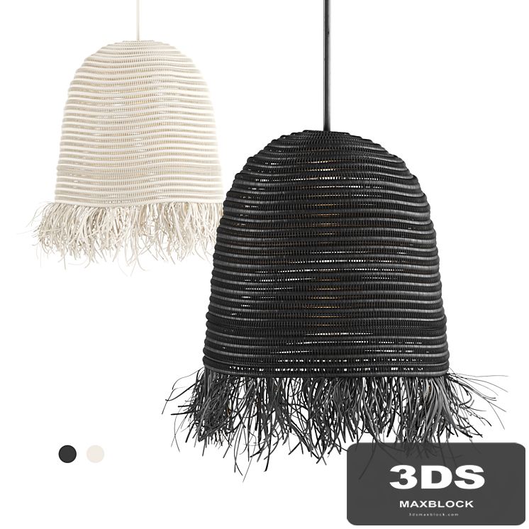 Cosydar raphia lamp / Cosydar lamp
