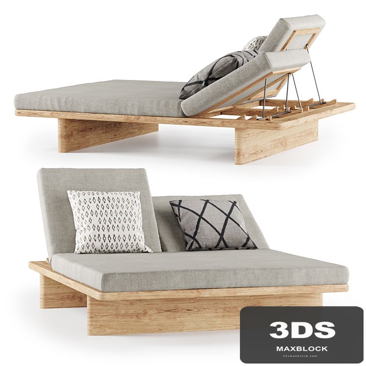 Kettal Mesh Tumbona doble