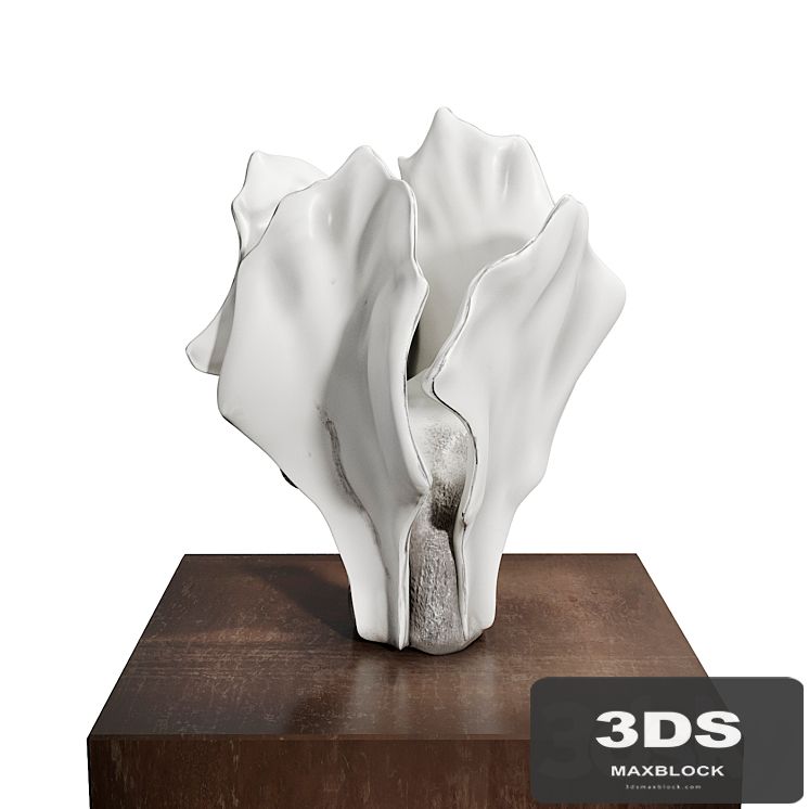 Shoko koike White form A 2018 sculpture