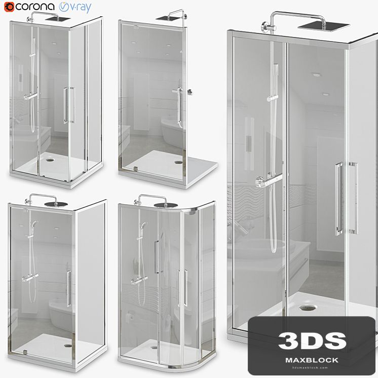 Shower cabins and doors Ideal | Kubo