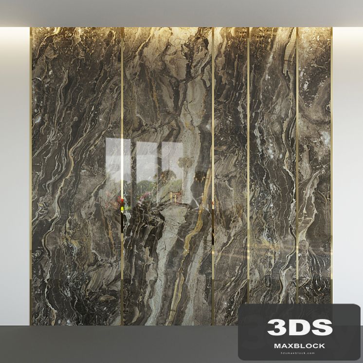 Arabesque wall panel