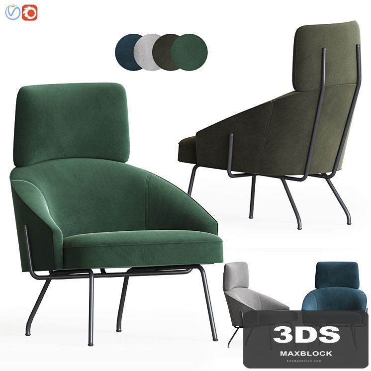 Bahia Armchair Bonaldo