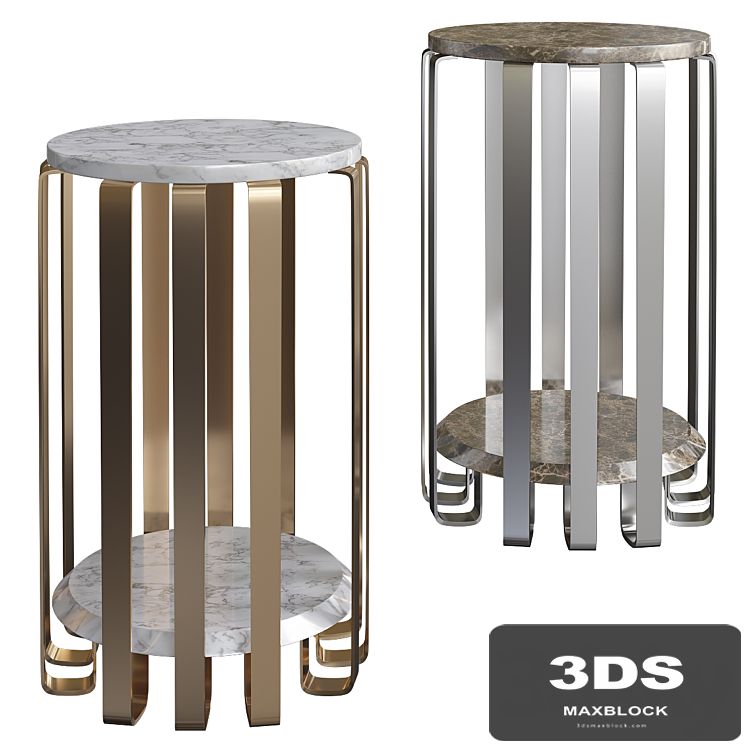 Grilli JAZZ TALL ROUND SIDE TABLE