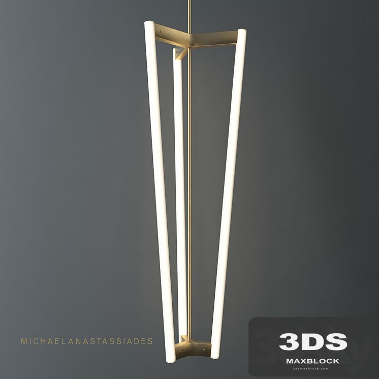 Michael Anastassiades Tube chandelier