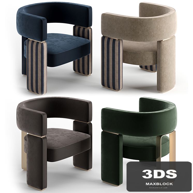Fendi Casa Margaret Small Armchair