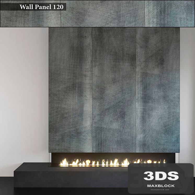 Wall Panel 120. Fireplace