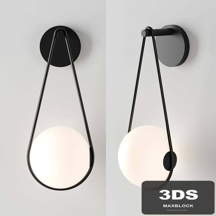 Arandela Corda wall lamp by wentz design