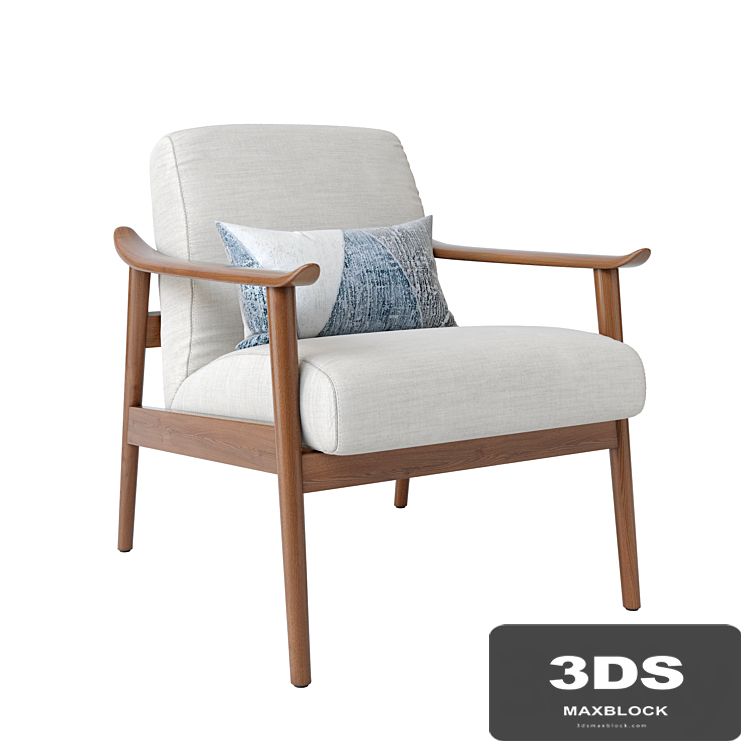 Mid-Century Show Wood Chair