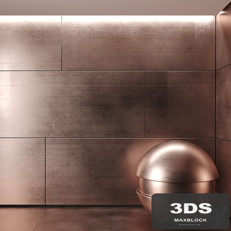 brushed copper