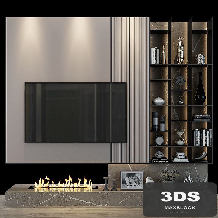 TV shelf 098
