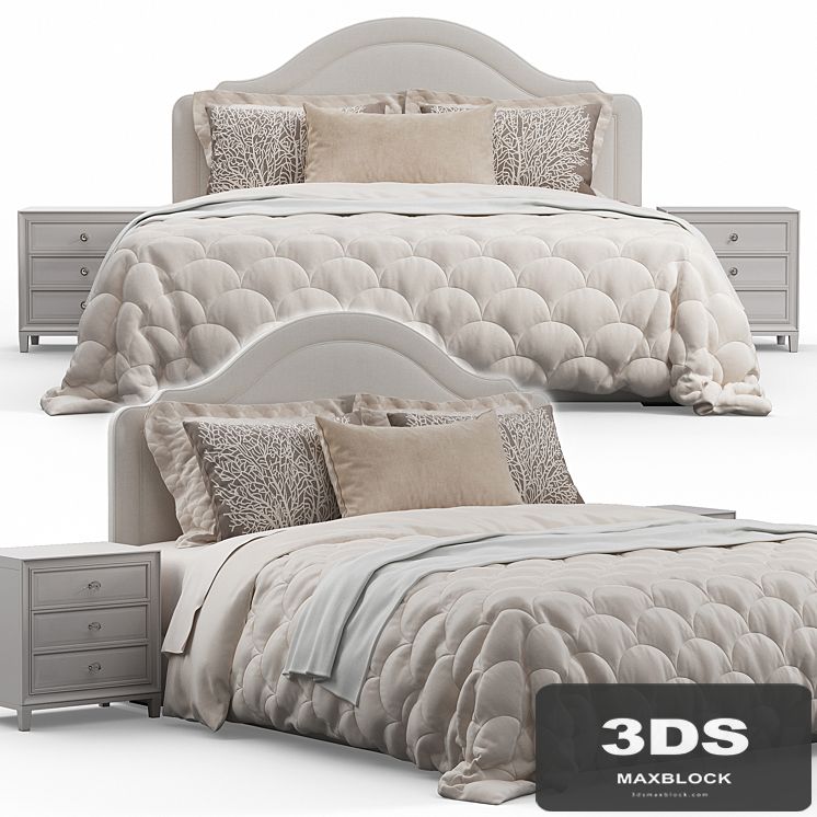 Rabin Qween Headboard Bed