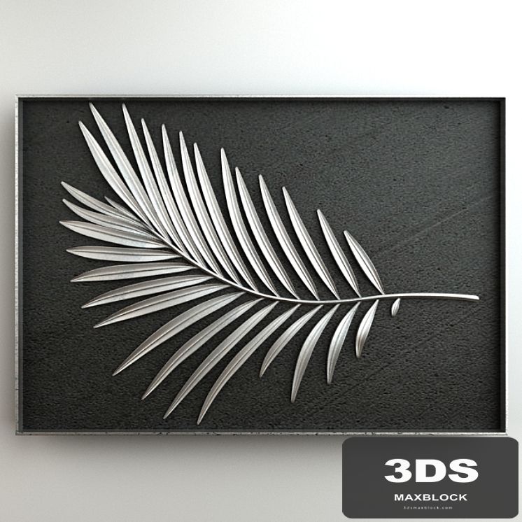 Coconut leaft ornament 03