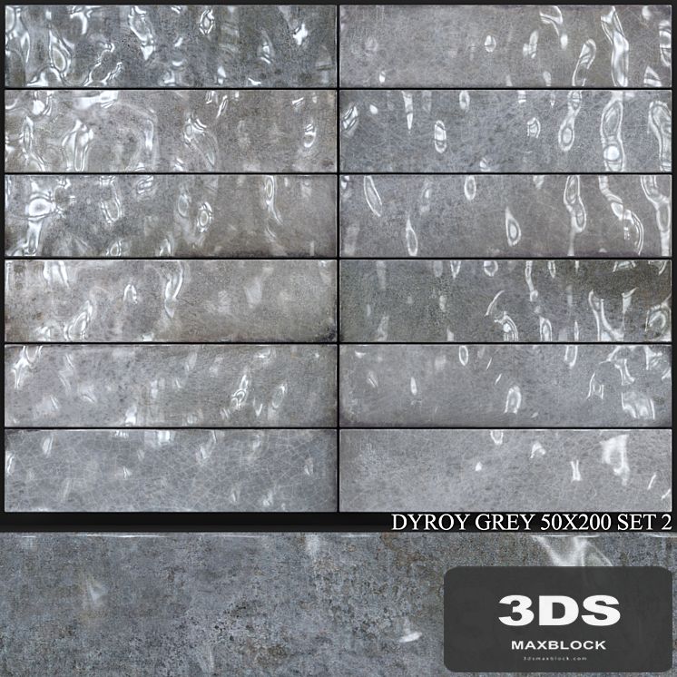 Peronda Dyroy Grey 50x200 Set 2
