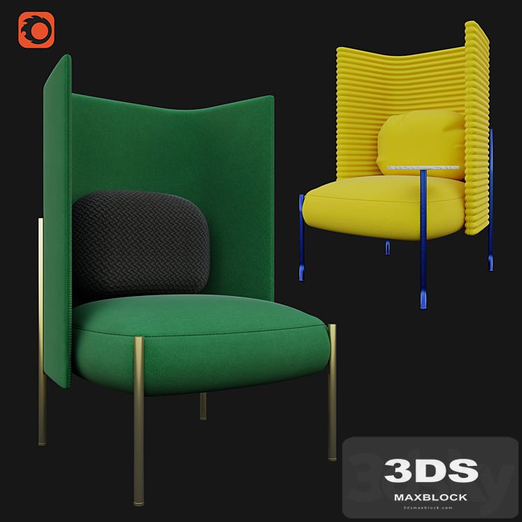 Ara armchair from Missana factory