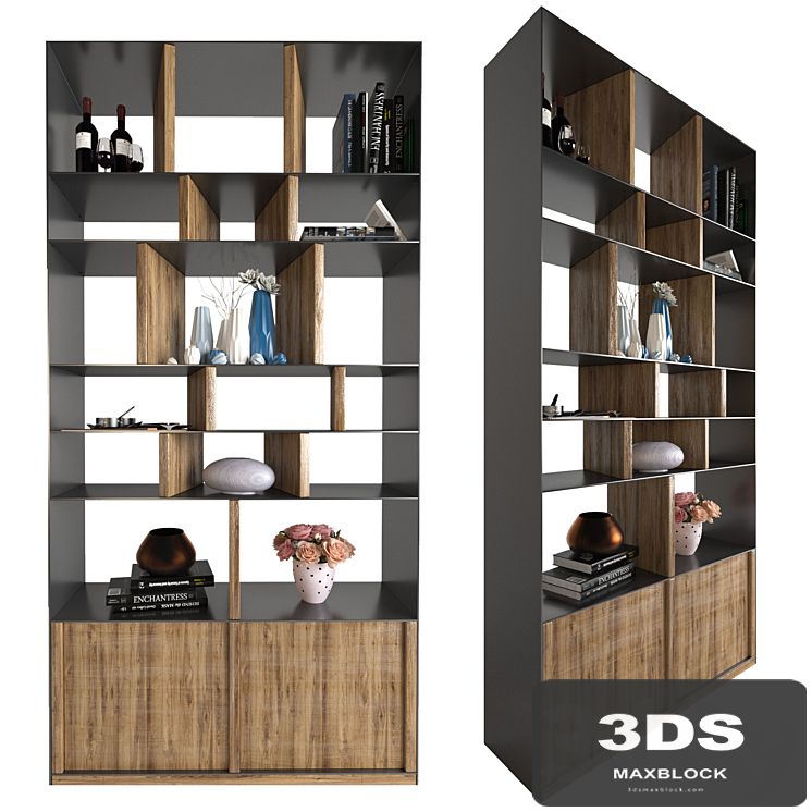 Bookcase Storm (Brend: KARE DESIGN)