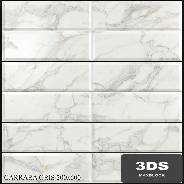 Keros Carrara Gris 200x600