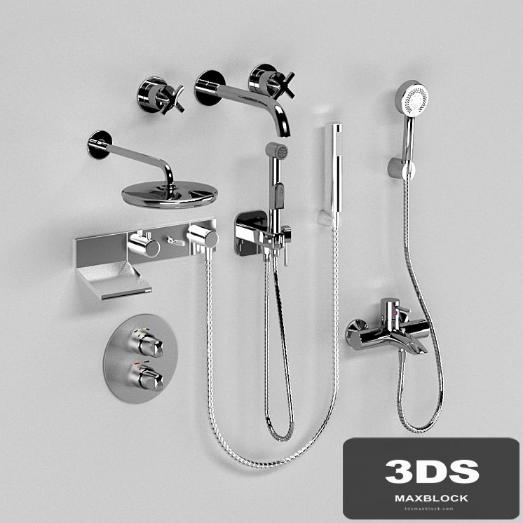 Bathroom accessories collection