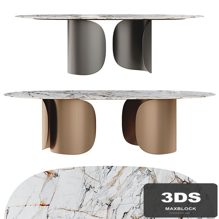 Opera-OSCAR-ovale-Dining Table set