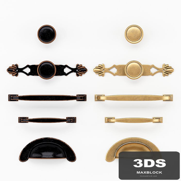 Door Handles & Knobs Set 6