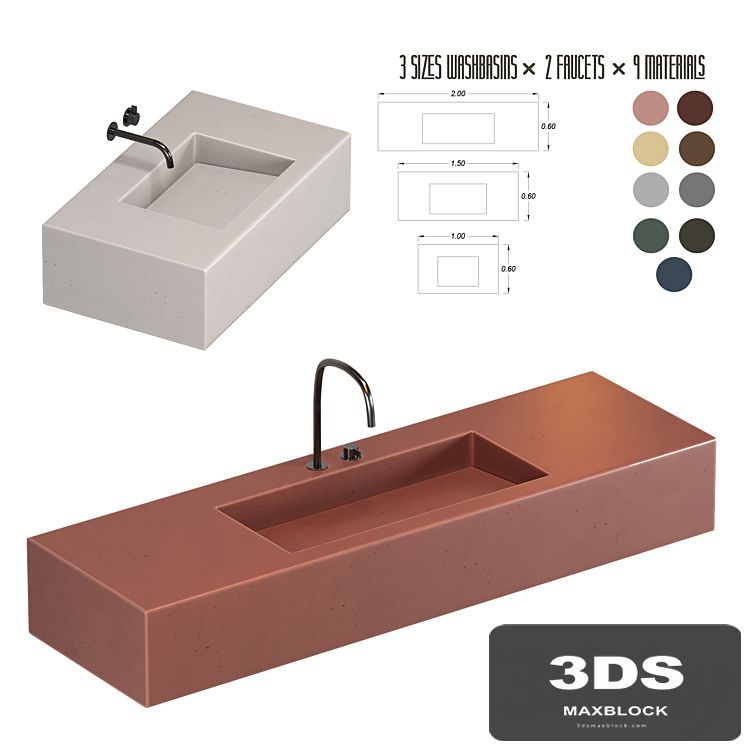 WASH BASIN SET 01